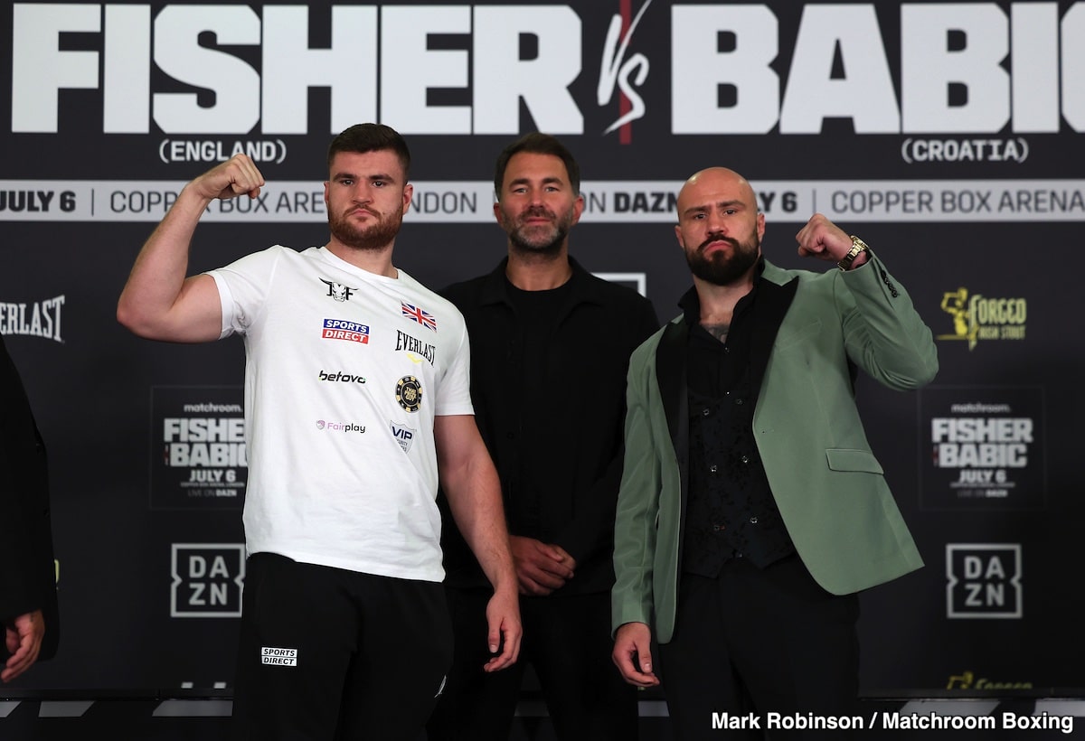 Alen Babic, Johnny Fisher Weigh-In; Babic Says He Hopes “We’re Going To Spend Weeks In Hospital”