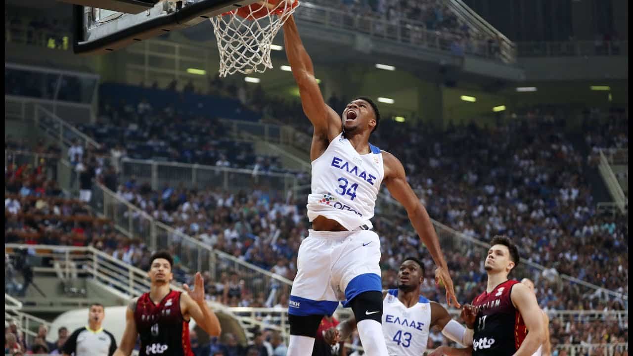 Antekounmpo leads Greece to their first basketball Olympics since 2008