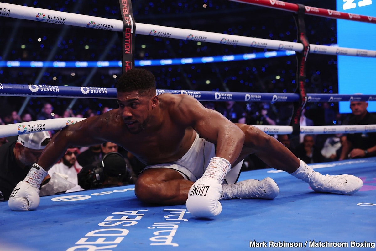 Terence Crawford Has Doubts If Joshua Can Come Back From Dubois Loss