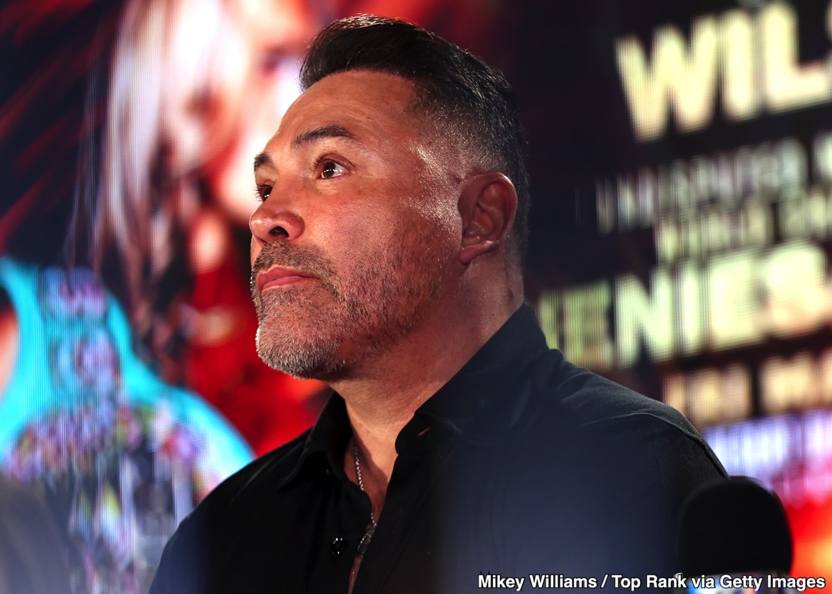 De La Hoya’s Veto: Garcia’s Anpo Fight In Doubt Due To Golden Boy Concerns